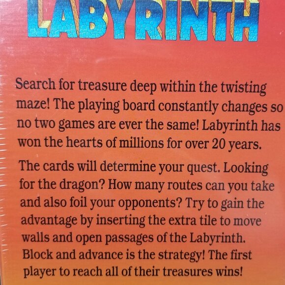 New Sealed Ravensburger Game Labyrinth Family Board Game - English Version - Picture 9 of 13